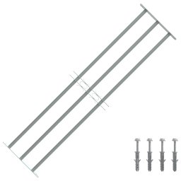 Grilaj de siguranta pentru ferestre cu 3 bare transversale 1000-1500mm GartenMobel Dekor