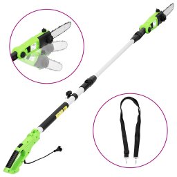 Drujba electrica de gard viu cu tija telescopica, 25 cm, 710 W GartenMobel Dekor