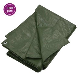 Prelata 180 g/m², verde, 8x8 m, HDPE GartenMobel Dekor