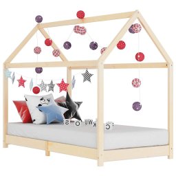 Cadru pat de copii, 90 x 200 cm, lemn masiv de pin GartenMobel Dekor