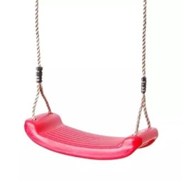 Sharky Leagăn cu şezut cu frânghie şi inel - roşu
