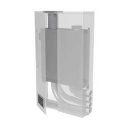 helty flow 1000 steel - montaj tavan sau perete (1000 m³/h)