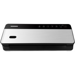 Aparat de vidat si sigilat HEINNER HAV-CRD80SS, 80 W, 0.8 bar, Gri/Negru