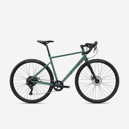 Bicicletă gravel Microshift Acolyte 1x8v, GRVL AF DISCOVER Verde