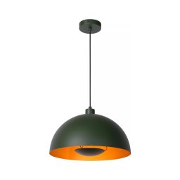 Lustră pe cablu SIEMON 1xE27/40W/230V verde Lucide 45496/01/33