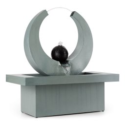 Blumfeldt Eterna, Fontană de grădină, de interior / exterior, cu pompă de 12W, cablu de 10 m, zincată (GDMB5-Eterna)