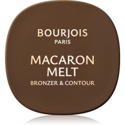 Bourjois Macaron Melt Bronzer & Contour bronzer și pudră pentru contur 2 in 1 culoare 04 Espresso Latte 5 g