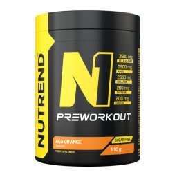 Nutrend N1 Pre-Workout 510 g portocală roșie