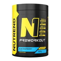 Nutrend N1 Pre-Workout 510 g blue raspberry