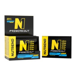 Nutrend N1 Pre-Workout 10 x 17 g blue raspberry