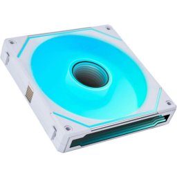 Lian Li UNI FAN SL-INF ARGB Ventilator – 140 mm, alb (flux de aer inversat)