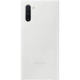 Husa Leather Cover Galaxy Note 10 - White