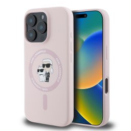 Husa Husa de protectie Karl Laferfeld Karl and Choupette Kryt Pro pentru Iphone 13 Pro Max, Alb