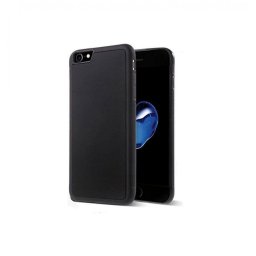 Husa Carcasa Tellur Glass Simple pentru iPhone 8, Negru