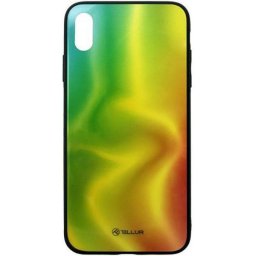 Husa Carcasa Glass print pentru iPhone XS MAX, Silk