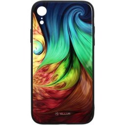 Husa Carcasa Glass print pentru iPhone XR, Mesmeric