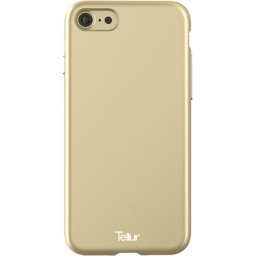 Husa Carcasa Tellur Premium Soft Solid Fusion pentru iPhone 7, Auriu