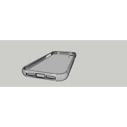 Husa Carcasa Glass print pentru iPhone XR, Palm