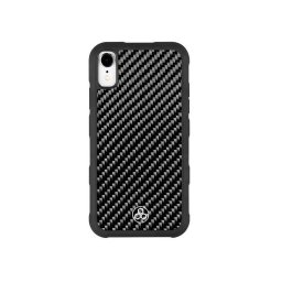 Husa Tellur Carbon - Husă telefon - compatibil cu Apple iPhone XS MAX - culoare Negru