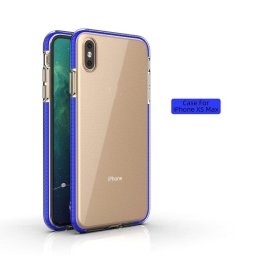 Husa Carcasa din Plastic rezistent pentru iPhone XS MAX, Albastru
