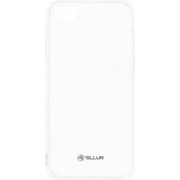 Husa Carcasa Hibrid cu margine mata Tellur pentru iPhone 8 Plus, Alb