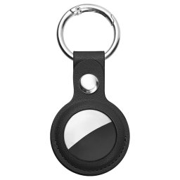 Suport telefon Techsuit AirTag - Secure Leather, Montare / sustinere dispozitiv, Universal – Negru