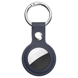 Husa pentru AirTag - Secure Leather Holder (SLH1) - Blue