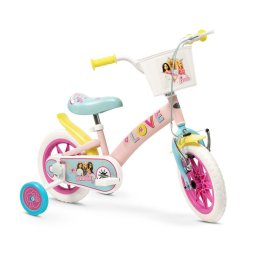 Bicicleta copii Children's bicycle 12" Barbie Toimsa 1465 Pink