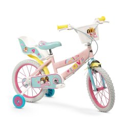Bicicleta copii Children's bicycle 16" Barbie Toimsa 1465 Pink