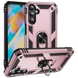 Husa Husa pentru Samsung Galaxy A15 5G A156 / A15 A155, Vmax, Triangle, Roz Aurie