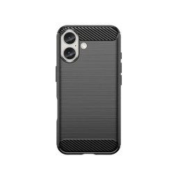 Husa Husa pentru Apple iPhone 16 Plus, OEM, Carbon, Neagra
