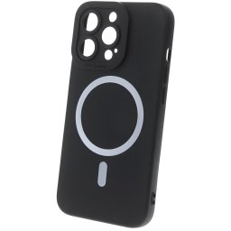 Husa Husa pentru Apple iPhone 16 Pro, OEM, Silicone Ring, Neagra