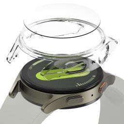 Husa pentru Samsung Galaxy Watch7 40mm + Folie - Ringke Slim - Clear