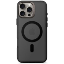 Husa Recycled Plastic Backc. iPhone 16 Pro Max Transp. Black