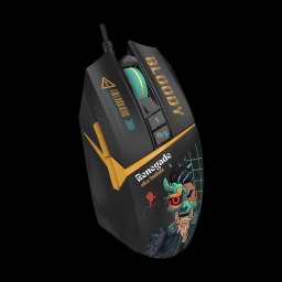 Mouse Optic W63 Max RGB LED USB-A Negru