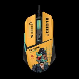Mouse Optic W63 Max RGB LED USB-A Orange