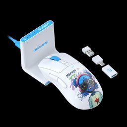 Mouse Optic R73 Ultra Duo Nyx USB-C/USB Wireless Alb