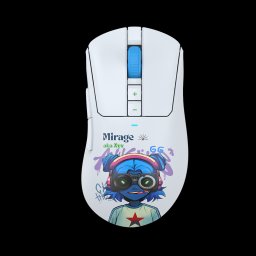 Mouse Optic Bloody R73 Pro Nyx Mirage USB-C/USB Wirelesa Alb