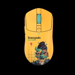 Mouse Optic Bloody R72 Ultra Duo Dual Mode Renegade Sunset RGB LED USB Wireless Galben