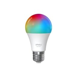 Bec inteligent Imou IOT-CL2B-MAT-EU, E27, 16 milioane culori, 806Lm, temperatura 2700K-6500K, 9W, dimmer, aplicatie mobila