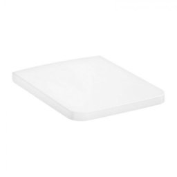 Capac WC HansGrohe Elupura Q cu inchidere lenta, alb