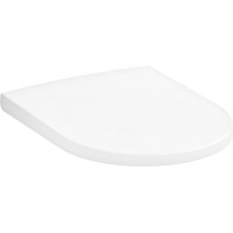 Capac WC HansGrohe Elupura S cu inchidere lenta, alb