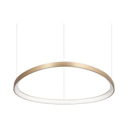 Ideal Lux - Lustră LED suspendată pe cablu GEMINI LED/56W/230V 2700K Ø 81 cm CRI 90 alamă
