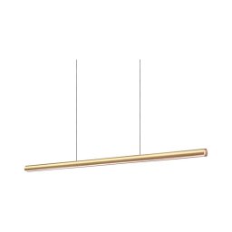 Ideal Lux - Lustră LED dimabilă pe cablu DORICA LED/35W/230V CRI 90, 140 cm, aurie