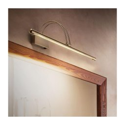 Ideal Lux - Aplică LED pentru tablou BOW, 8 W, 230 V, 76 cm, CRI 90, alamă