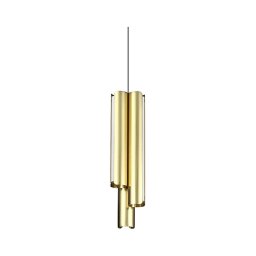 Ideal Lux - Lustră LED dimabilă pe cablu DORICA 3xLED/9W/230V CRI 90, diametru 9,5 cm, alamă