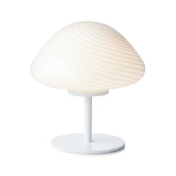 Halo Design 746996 - Lampă de masă CANDY MINI MUSH 1xG9/25W/230V Ø 17 cm albă