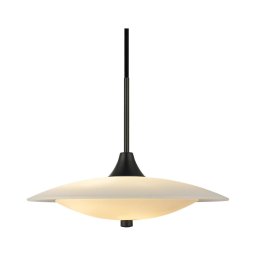 Halo Design 991300 - Lustră suspendată pe cablu BARONI 2xG9/18W/230V Ø 40 cm alb/negru
