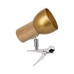 Spot-Light 2224174WKB - Lampă cu clemă SVENDA, 1x E27/60W/230V