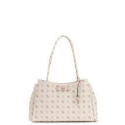 GUESS Geantă Carrie Logo Grlfrnd Carryall HWGP9898220 vno vanilla logo
